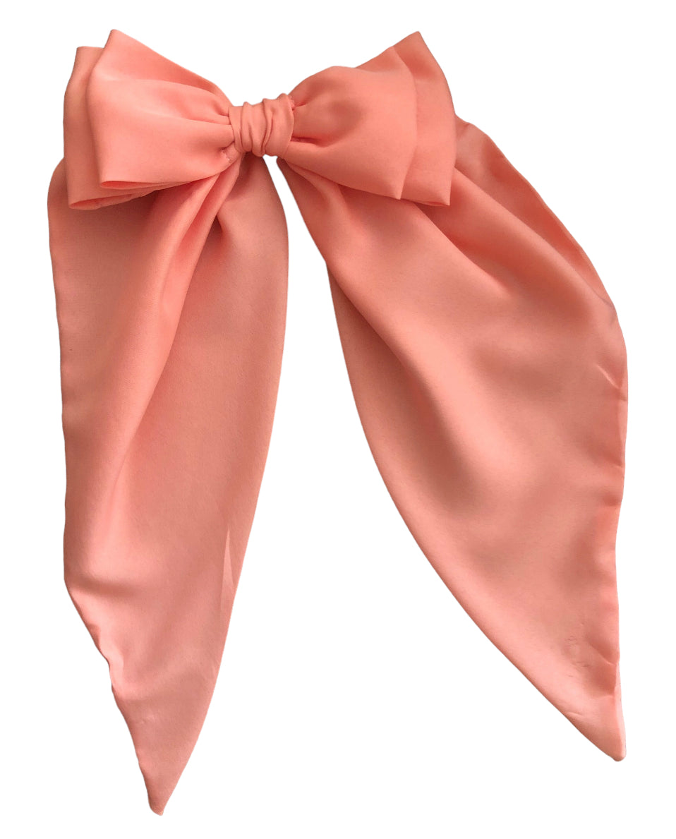 Peachy Hair Bow