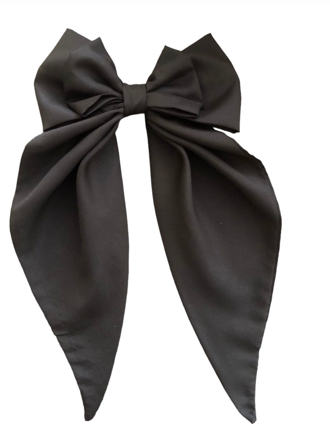 Black Hair Bow